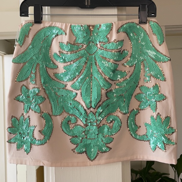 endless rose sequin miniskirt - Picture 2 of 5